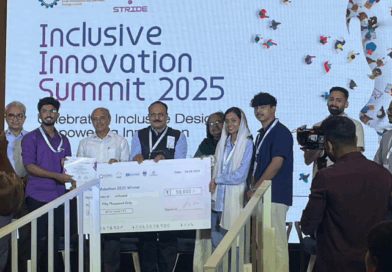 Celebrating the spirit of inclusive innovation at STRIDE Summit 2025 with Designathon 2025 Winners, Best Institution and Campus Ambassador Award