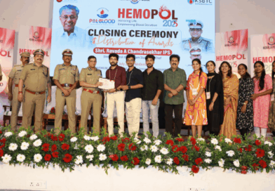Kerala Police Pol-Blood Project honours Vidya NSS with first place under Rudhirasena (2024–25)