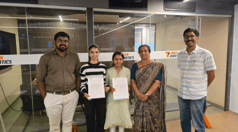 Amit R Inker Robotics Internship completed at Inker Robotic Solutions Pvt. Ltd by AIML ...
