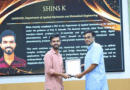Hearty congratulations to Vidya alumnus Dr. Shins K for receiving the prestigious Institute Research (IR) Award from IIT Madras Hearty congratulations to Vidya alumnus Dr. Shins K for receiving the prestigious Institute Research (IR) Award from IIT Madras