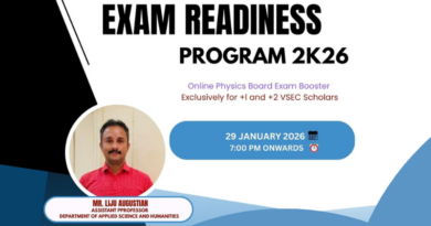 VSEC conducts “Exam Readiness Program 2K26″ – Online Physics Board  Exam Booster Session