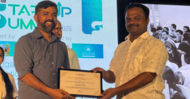 Vidya shines with ‘Aspiring Leader’ recognition from Kerala Startup Mission at ‘IEDC Startup Summit 2026’
