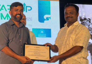 Vidya shines with ‘Aspiring Leader’ recognition from Kerala Startup Mission at ‘IEDC Startup Summit 2026’