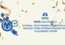 Placement at Tata Electronics for 2022-26 batch students Placement at Tata Electronics for 2022-26 batch students