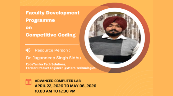 Faculty Development Program on Competitive Coding