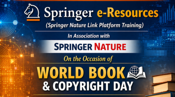 Vidya Central Library conducts online orientation programme on Springer e-Resources