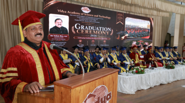 Cheers All Around : Caps, Gowns and Golden Crowns at Graduation Ceremony 2026