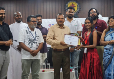 NSS volunteer honoured with Certificate of Excellence for Rudhirasena coordination