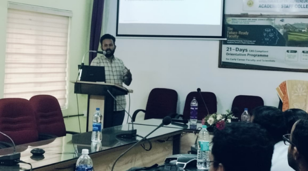 CSE faculty member serves as resource person at Kerala Veterinary and Animal Sciences University (KVASU) orientation programme