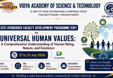 Vidya conducts ISTE-Sponsored Faculty Development Programme on Universal Human Values