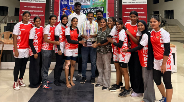 Vidya Kabaddi Team (Women) bags second Runner-Up position in the APJAKTU E-Zone Championship