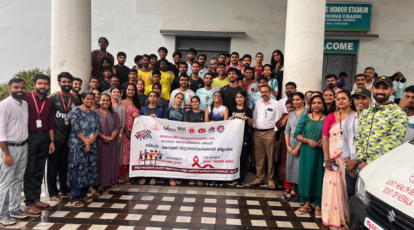 NSS volunteers participate in Yuvajagaran 2026 “Red Run” Marathon