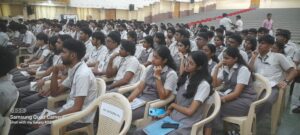 Cross section of the students attending the awareness session about CAT/MAT examinations and opportunities by doing an MBA- A