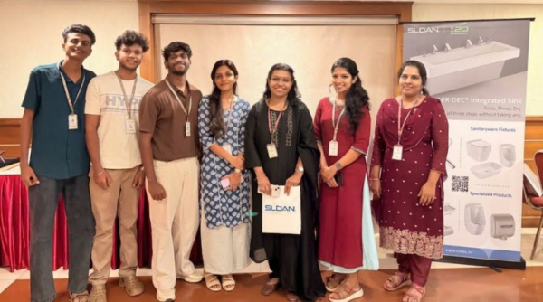 Civil faculty members and students attend IPPL technical session on modern building plumbing practices