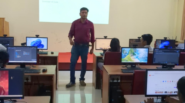 Centre of Excellence (CoE), CSE & AIML join hands for a three-day workshop “Build, Deploy & Scale AI Systems”