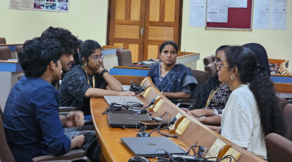 Literary & Debate Club commemorates Gandhi Jayanti with an stimulating Group Discussion on the modern relevance of Gandhian philosophy