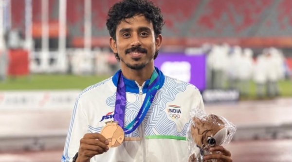Vidya alumnus, Mr. Manu T. S. wins bronze in the Men's 4&times;400m Relay at the Aichi-Nagoya 2026 Asian Games, Japan