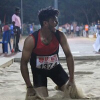Adarsh K P - Long Jump silver Adarsh K P - Long Jump silver